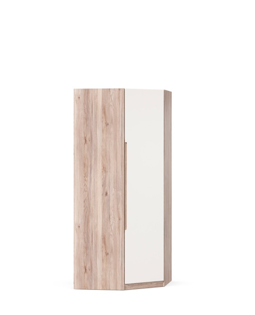 Стефания Шкаф угловой (Дуб Маувелла PR/Белый) купить