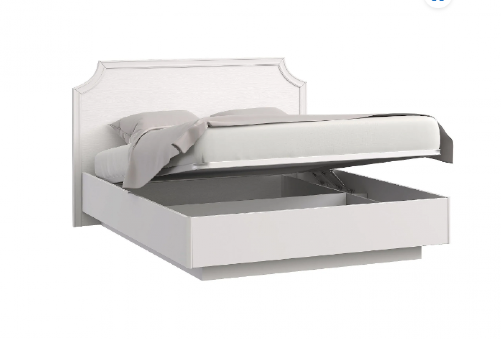 Кровать двуспальная Montreal беж с подъемным механизмом 160х200 купить